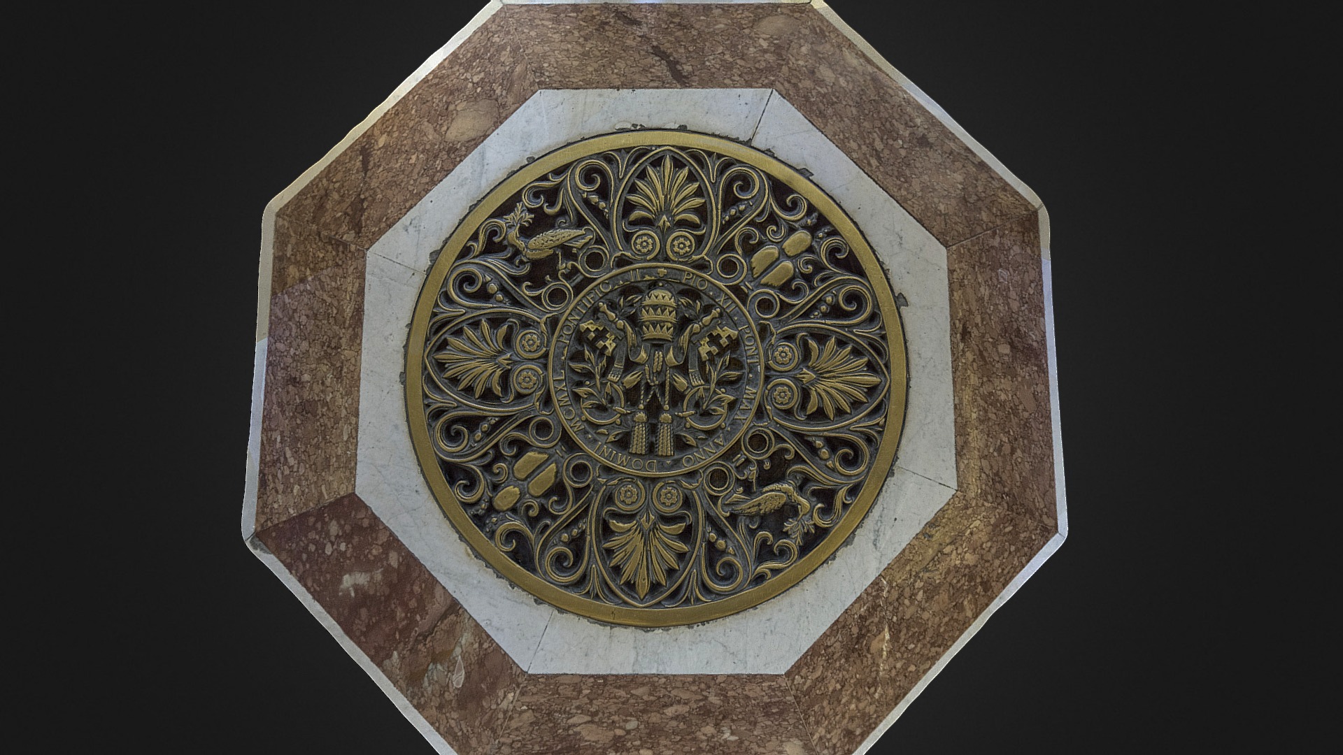 3D model 2016  San Pietro Grata - This is a 3D model of the 2016  San Pietro Grata. The 3D model is about a close-up of a rug.