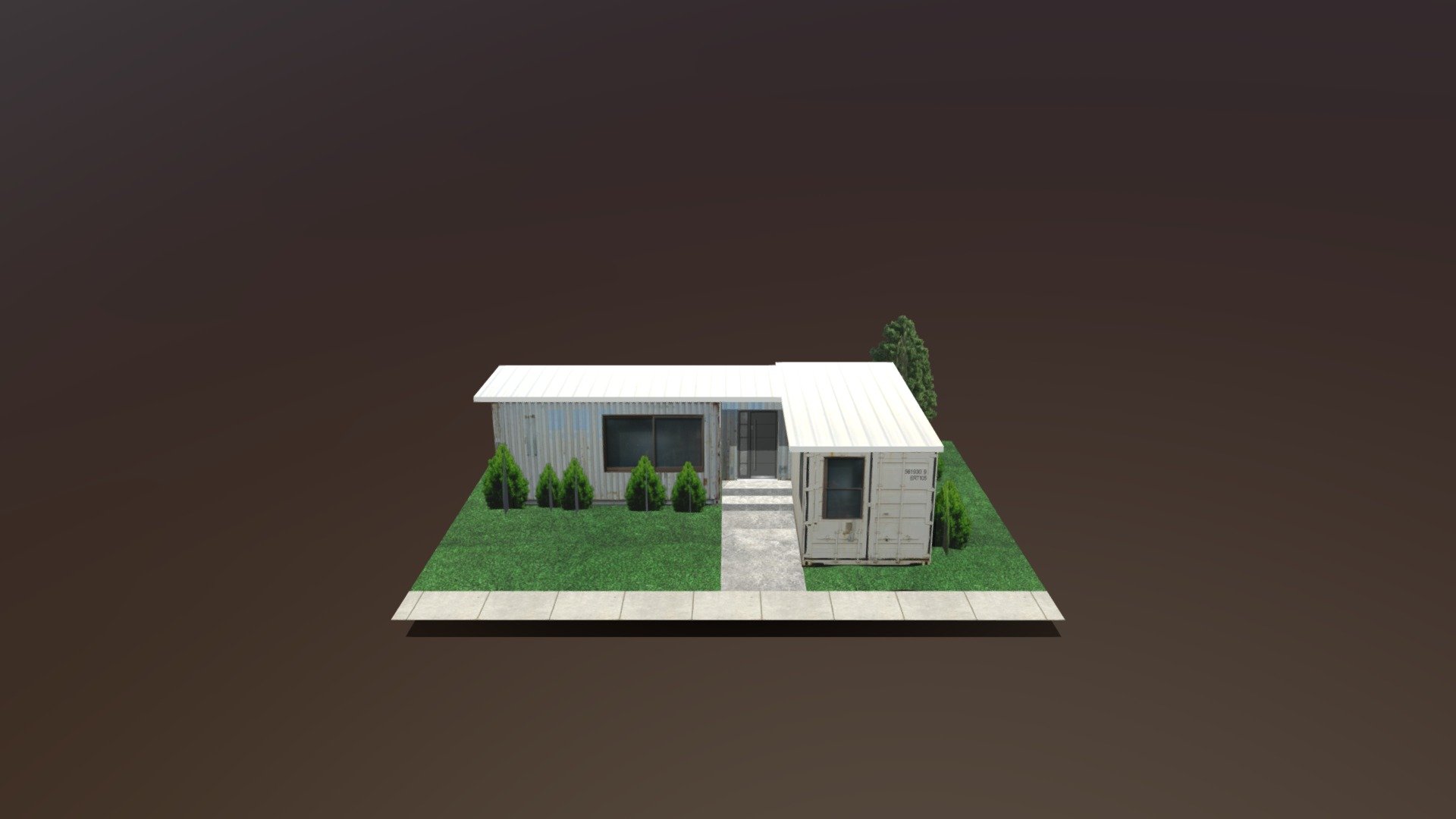 Container Home Model - 3D model by 3DBOOMIN (@Bobby_Ego) [ab8053f ...