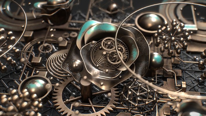 Bronze pattern 3D Model