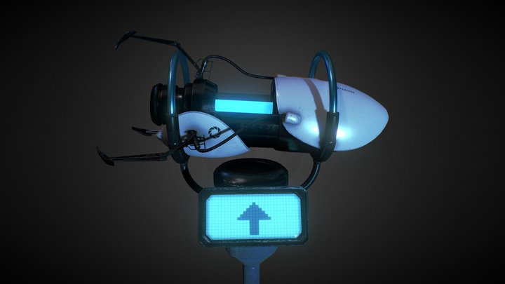 Portal Gun 3D Model