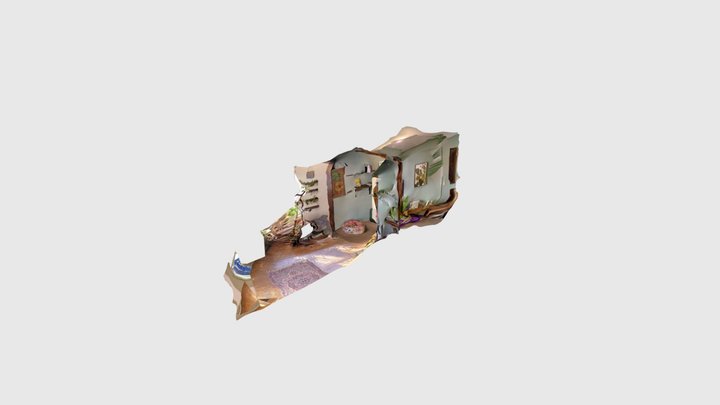 Relaxation Room (Unclean) 3D Model