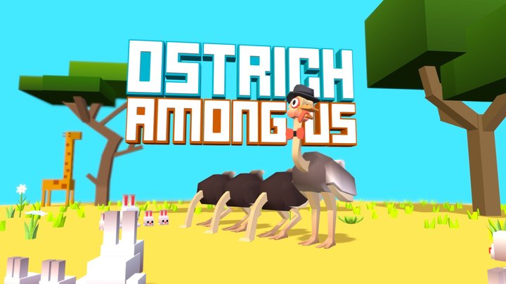 Ostrich Among US - Rhythm Game Gone Wild! 3D Model