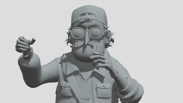Quentin Alpha 1.5 3D Model