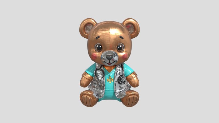 GBFC Cute & Cuddly Doctor Teddy Bear Plushie