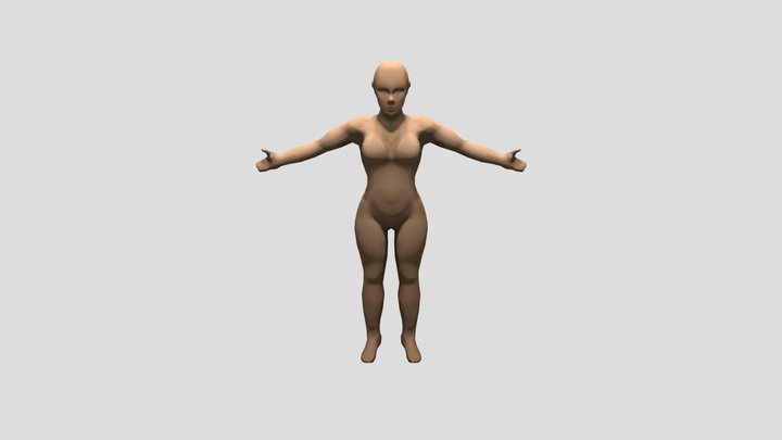 Elf Girl 3D Model