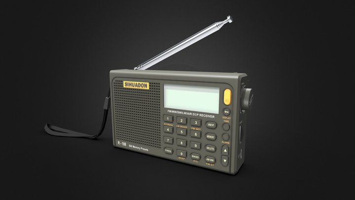 Sihuadon R-108 Radio 3D Model