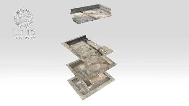 Uppåkra: TRENCHES_02 3D Model