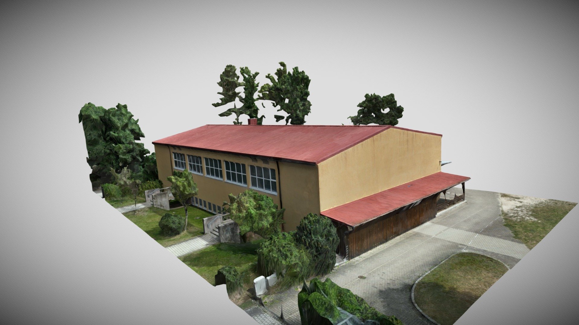 3D Alte Turnhalle Georgensgmünd — Sketchfab embed 3D viewer