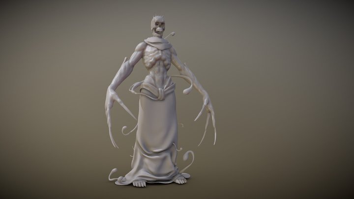 Dungeons and Dragons - Bone Claw 3D Model