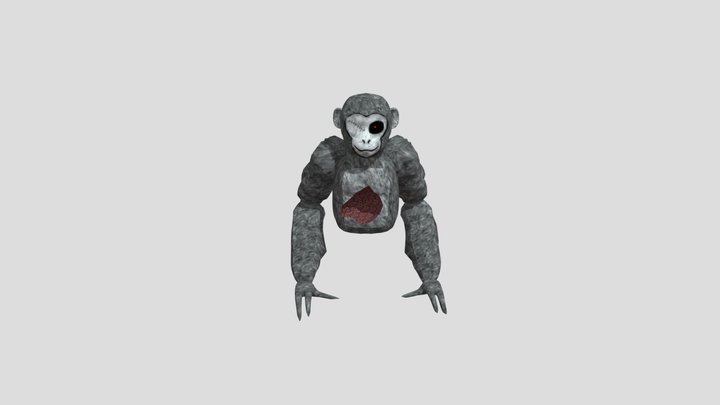 yo! look at this monster moe made! 3D Model