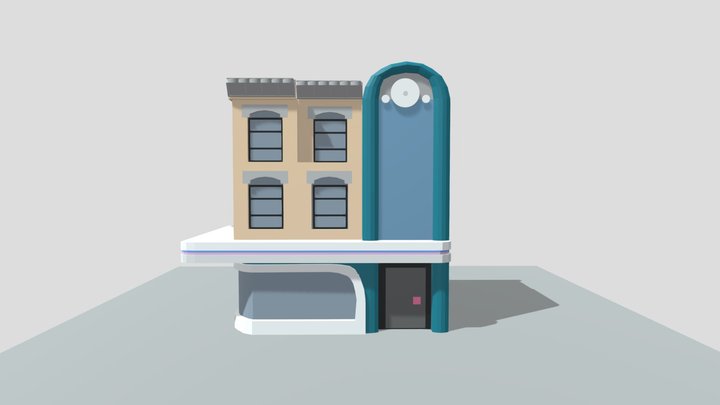 Diner 3D Model