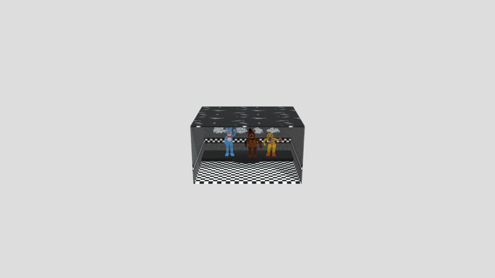 FNaF 2 ANIMATION 3D Model