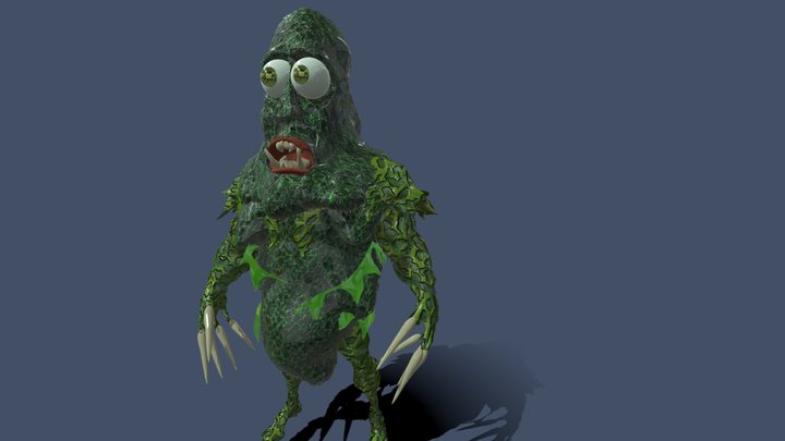 CREATURE FROM THE  HAUNTED SEA (1961) 3D Model