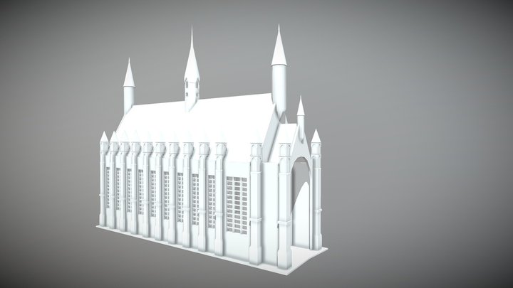 Great Hall STL 3D Model