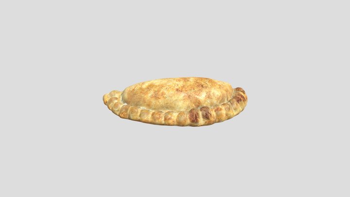 Cornish Pasty 3D Model
