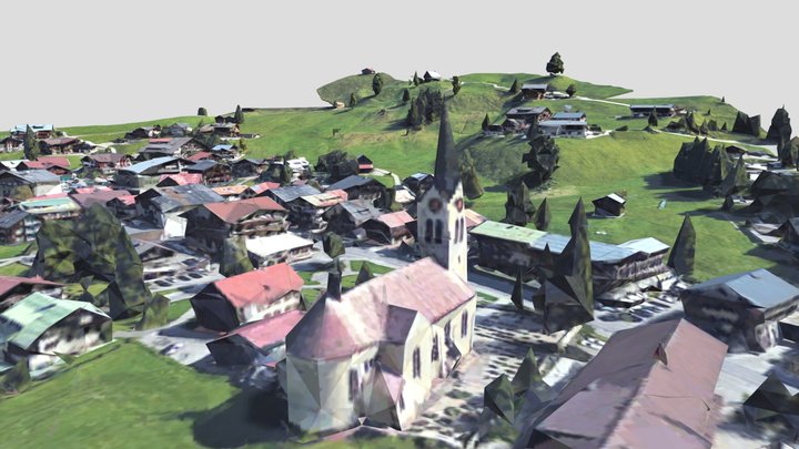 Pfarrkirche Maria Opferung 3D Model