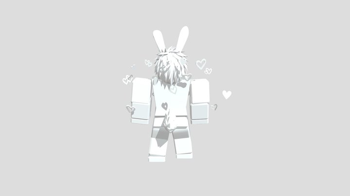 my roblox femboy ava 3D Model