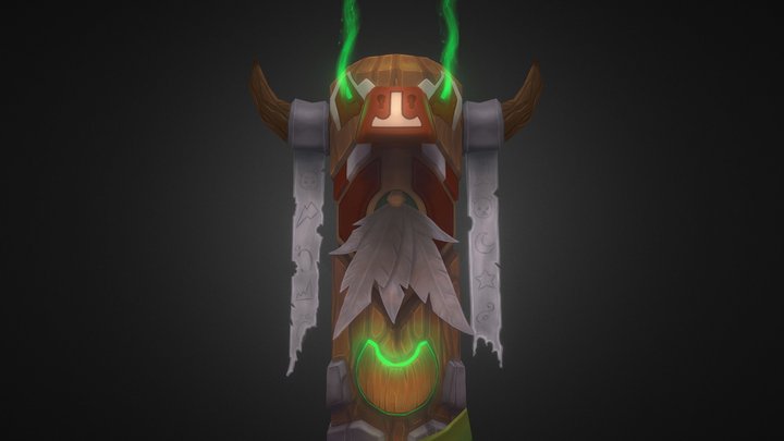 Tauren Totem 3D Model
