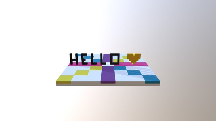 Hello 3D Model