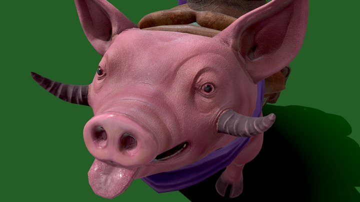 Pig - Francis 3D Model