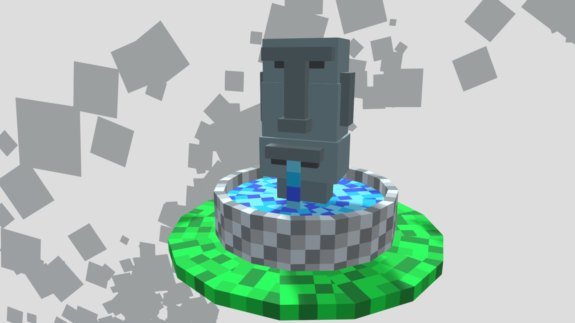 OldFacefulWaterFountain