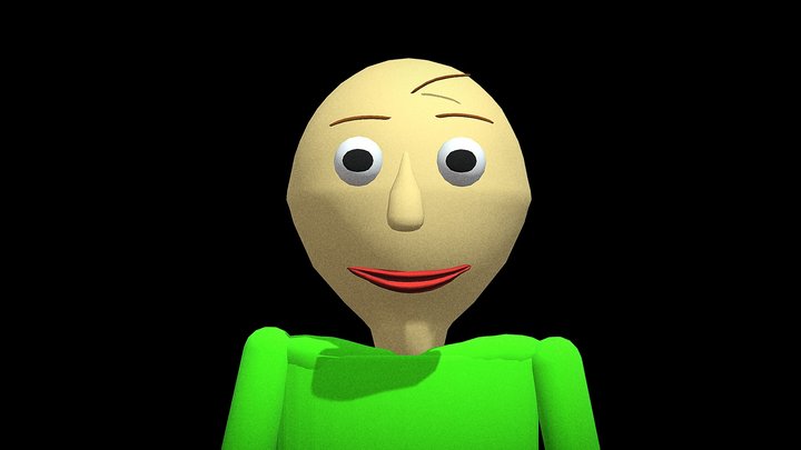 Baldi.fbx 3D Model