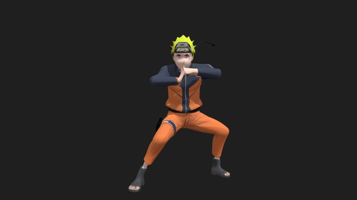 Naruto 3D Model