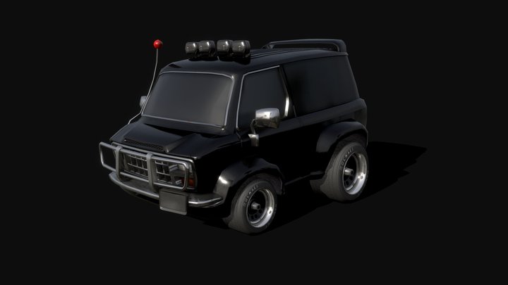 RC Shvan - Low poly model