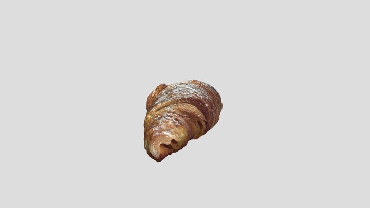 3D Croissant scan – Kostenloses 3D-Modell STL