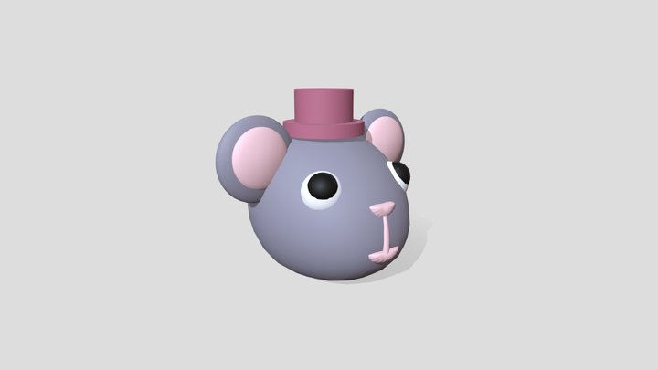 Mouse Character 3D Model