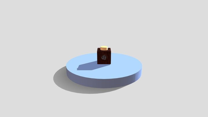 香薰盒 3D Model