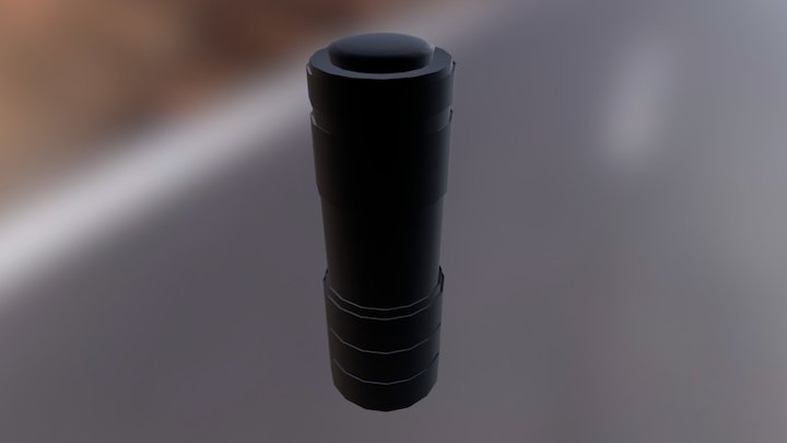 Flashlight 3D Model