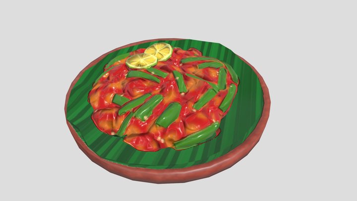 Sambal Raja 3D Model