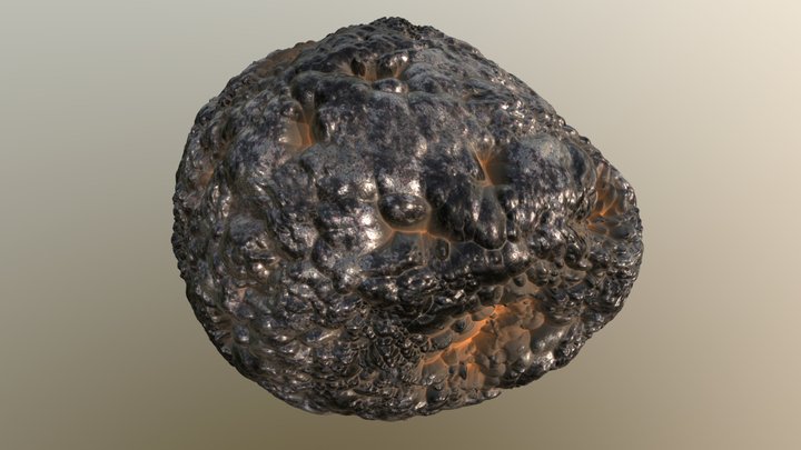 Goethite mineral 3D Model