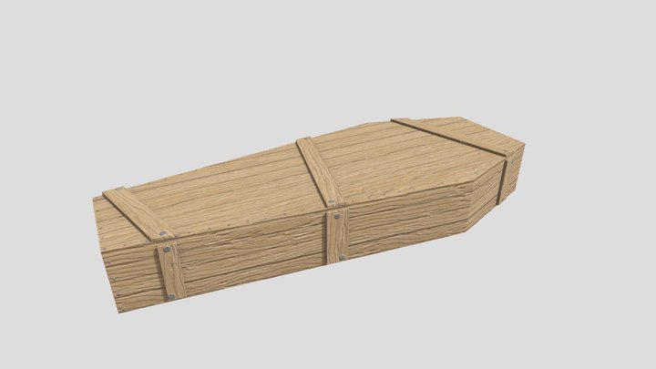 Coffin 3D Model