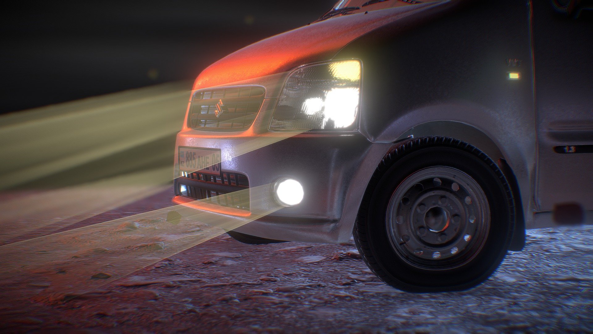 Suzuki Wagon R+ - Buy Royalty Free 3D model by karaman.arman [ab93689 ...