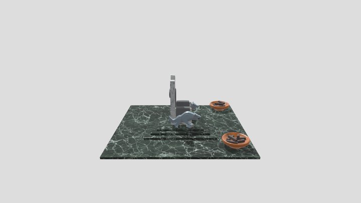 Throne 3D Model
