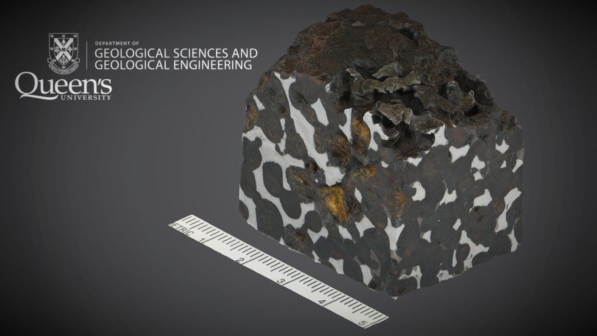 S0138 - Sericho Kenya Pallasite Meteroite