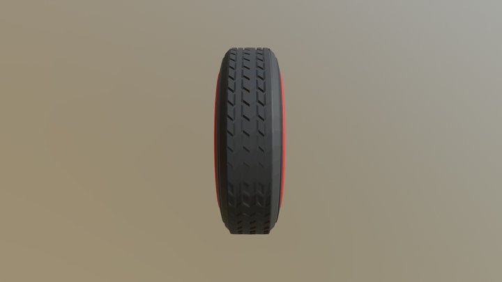 Tyre Exercise Cg Cookie 3D Model