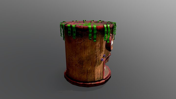 Tiki Statue 3D Model