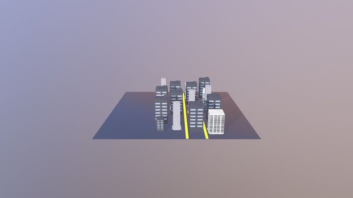 City Heatmap 3D Model