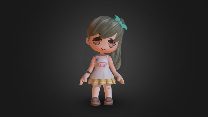 Character Game 3D Model