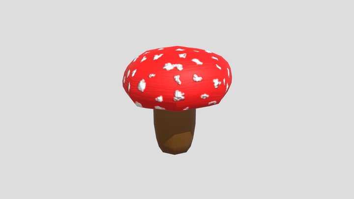 meduimShroom 3D Model
