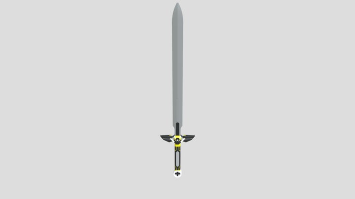 Marauder Longsword 3D Model