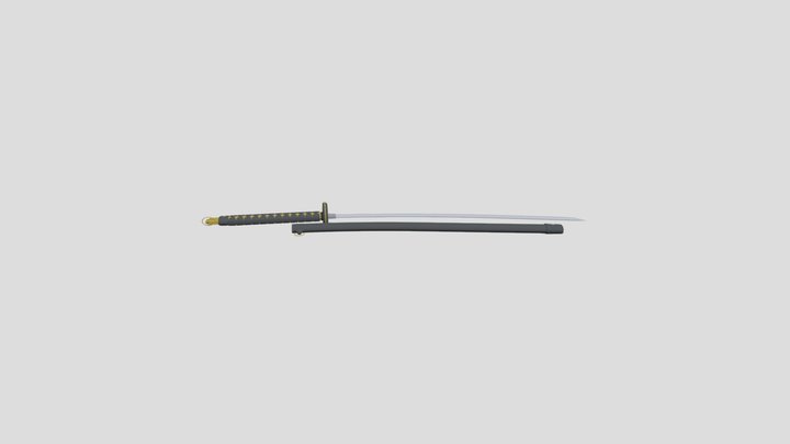 Катана 3D Model