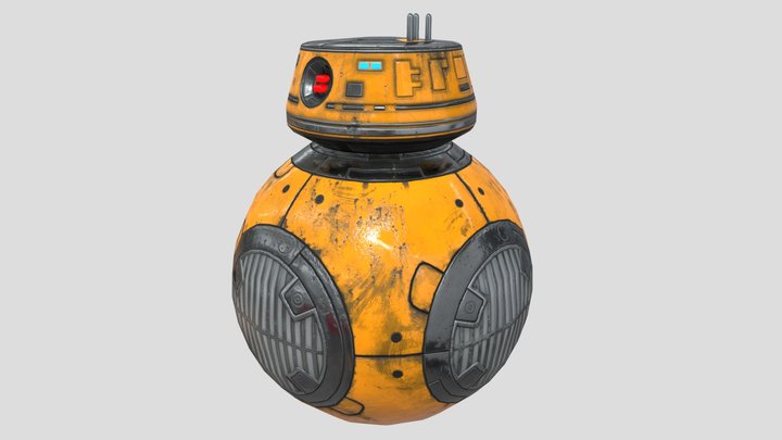 Star Wars BB-9E Droid 3D Model