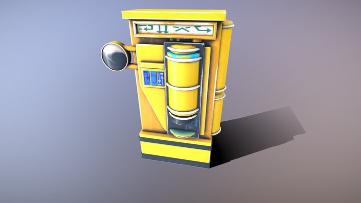 dispencer practice 3D Model
