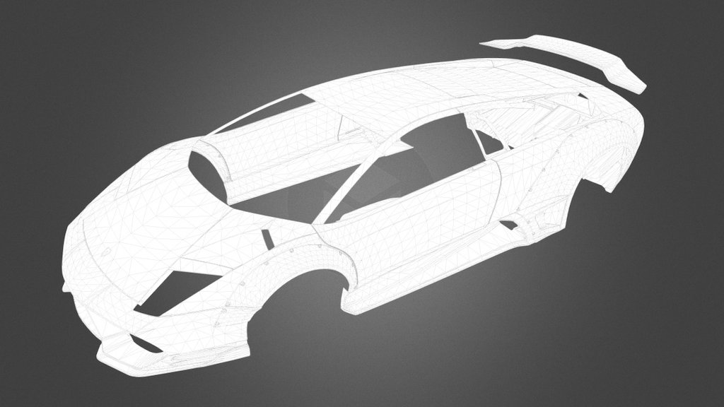 Liberty Walk Murcielago Bodyshell - Download Free 3D model by saurion ...