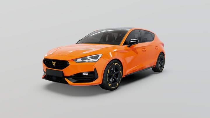 SEAT Leon Cupra 3D Model