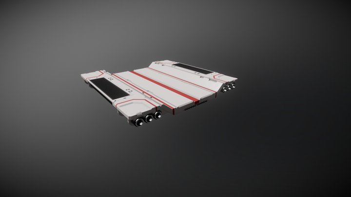 Floor section 3D Model